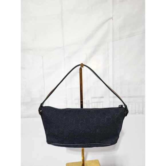 Authentic Gucci GG Canvas Sherryline Pochette Black - Picture 3 of 15